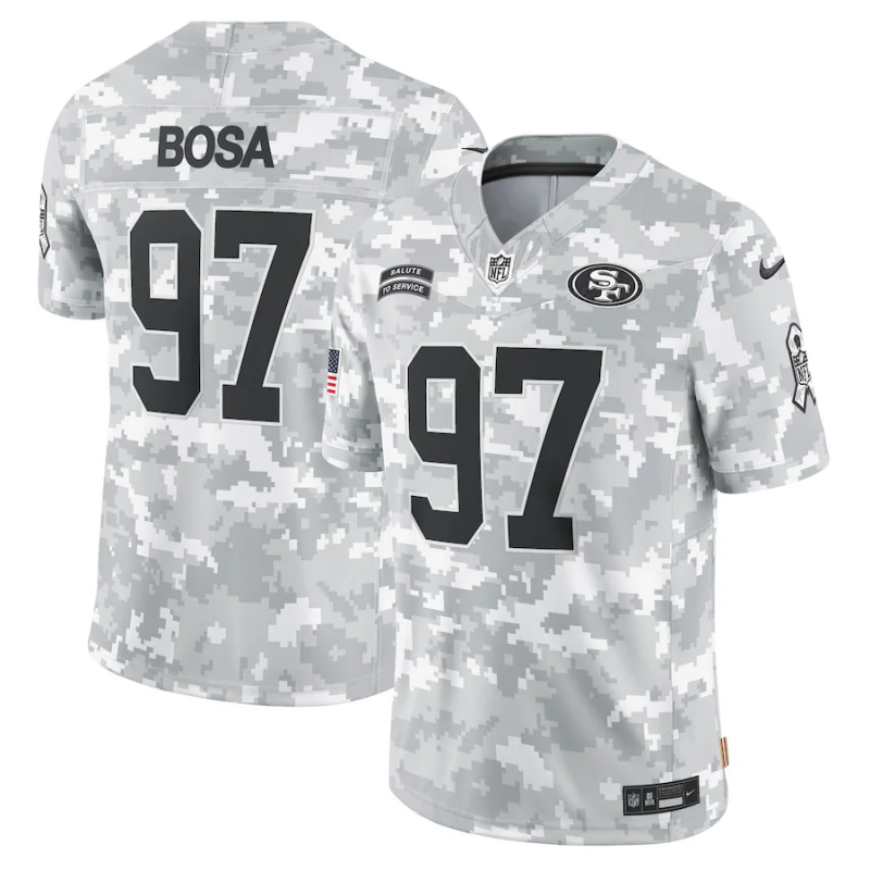 San Francisco 49ers Vapor F.U.S.E. Limited Jersey Salute To Service 2024