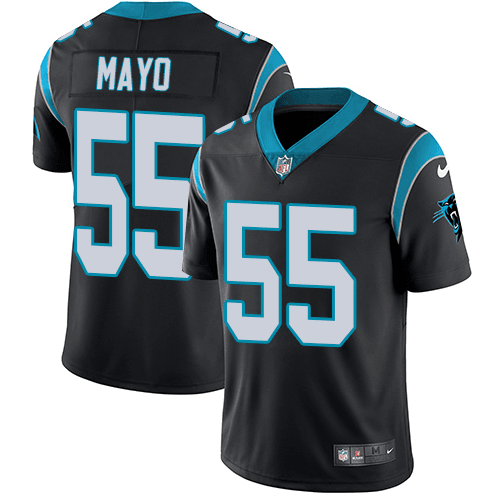 Carolina Panthers Vapor Limited Jersey Black