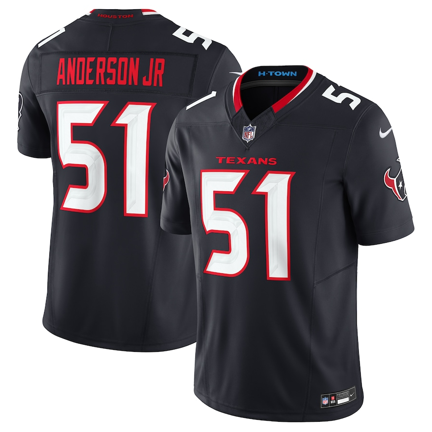 Houston Texans Vapor F.U.S.E. Limited Jersey Blue Marinho