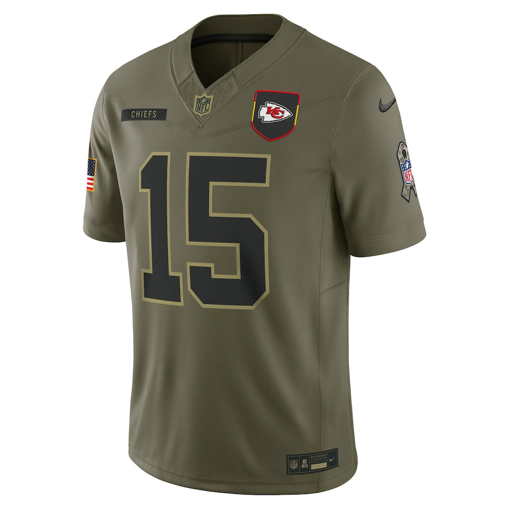 Kansas City Chiefs Vapor F.U.S.E. Limited Jersey Salute To Service 2025