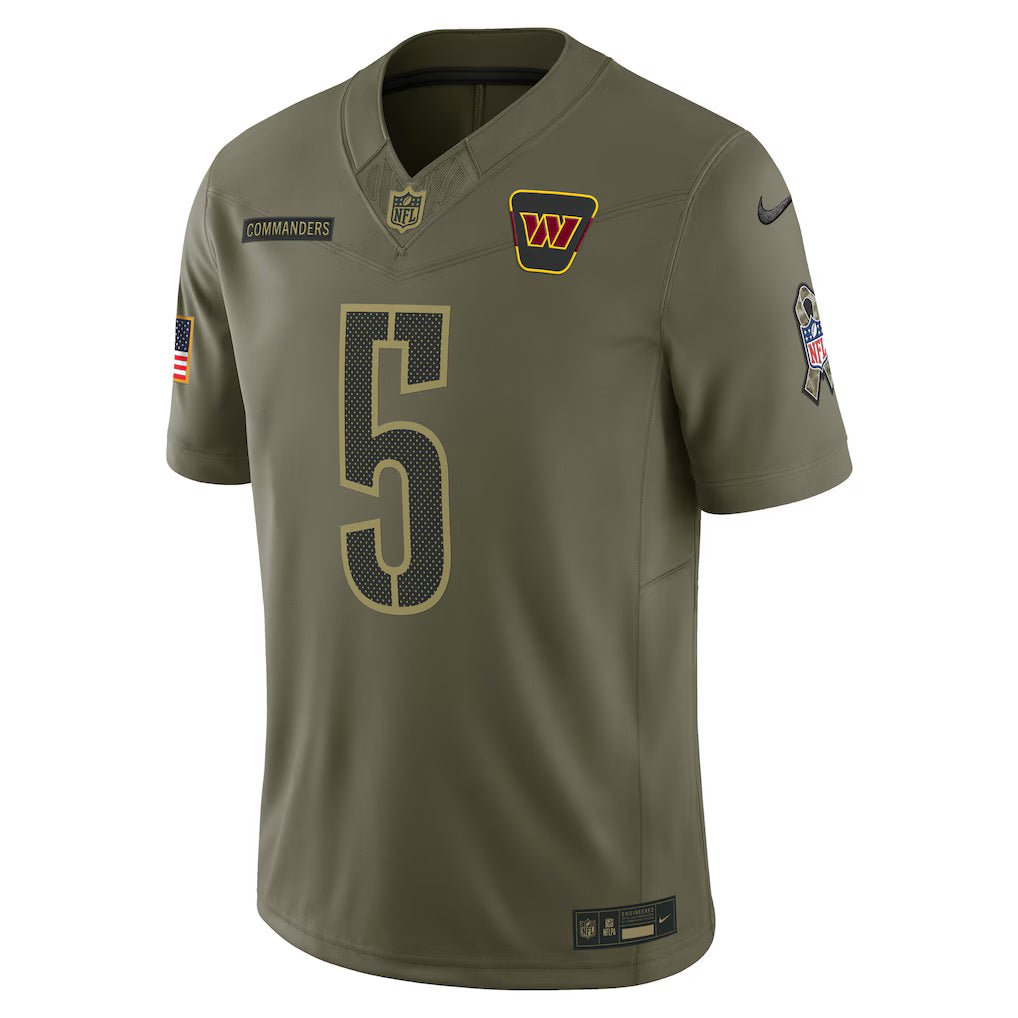 Washington Commanders Vapor F.U.S.E. Limited Jersey Salute To Service 2025