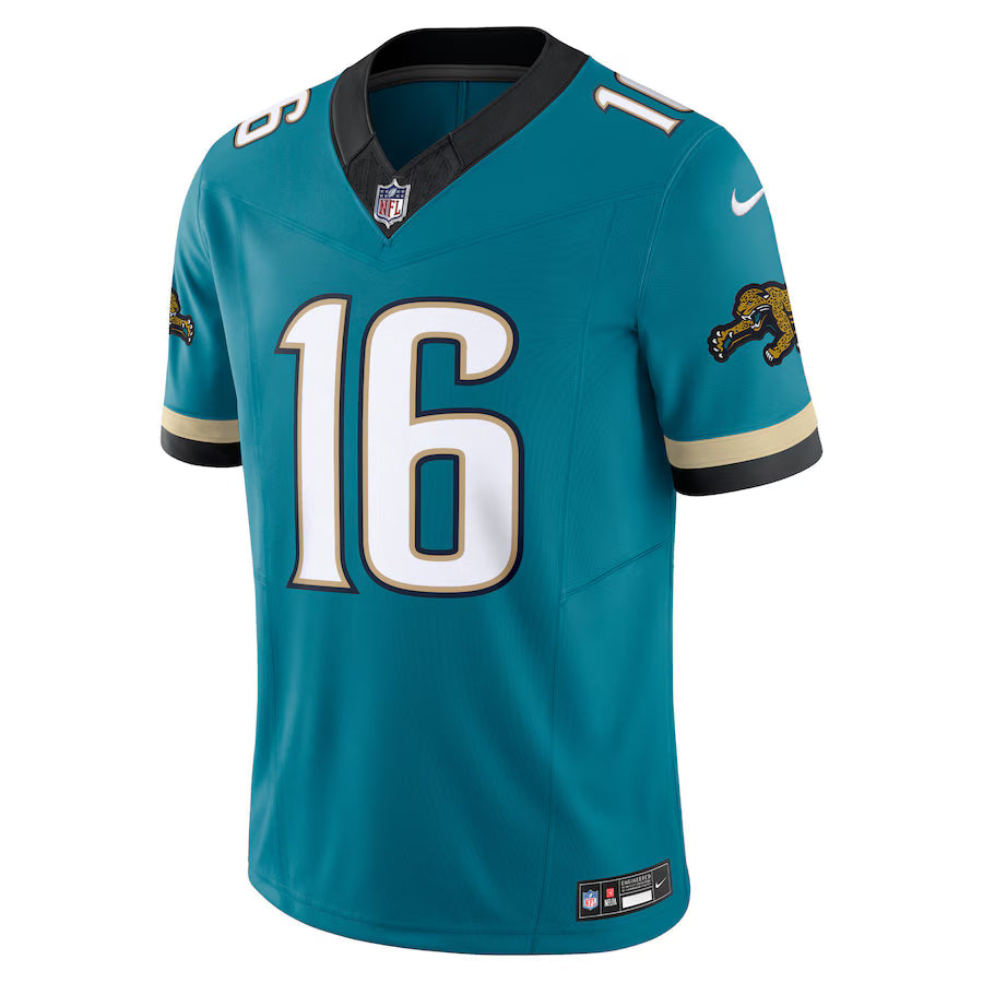 Jacksonville Jaguars Vapor F.U.S.E. Limited Jersey Throwback