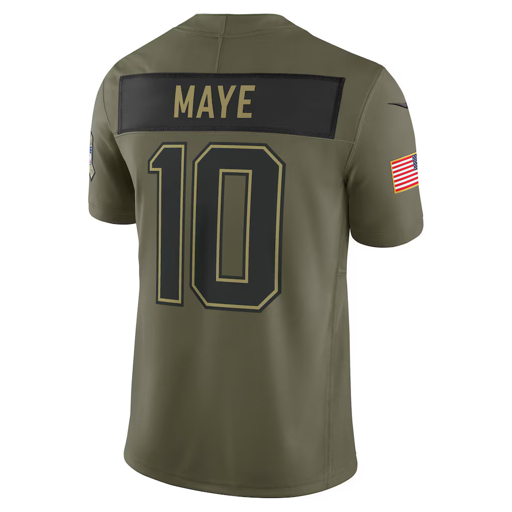New England Patriots Vapor F.U.S.E. Limited Jersey Salute To Service 2025