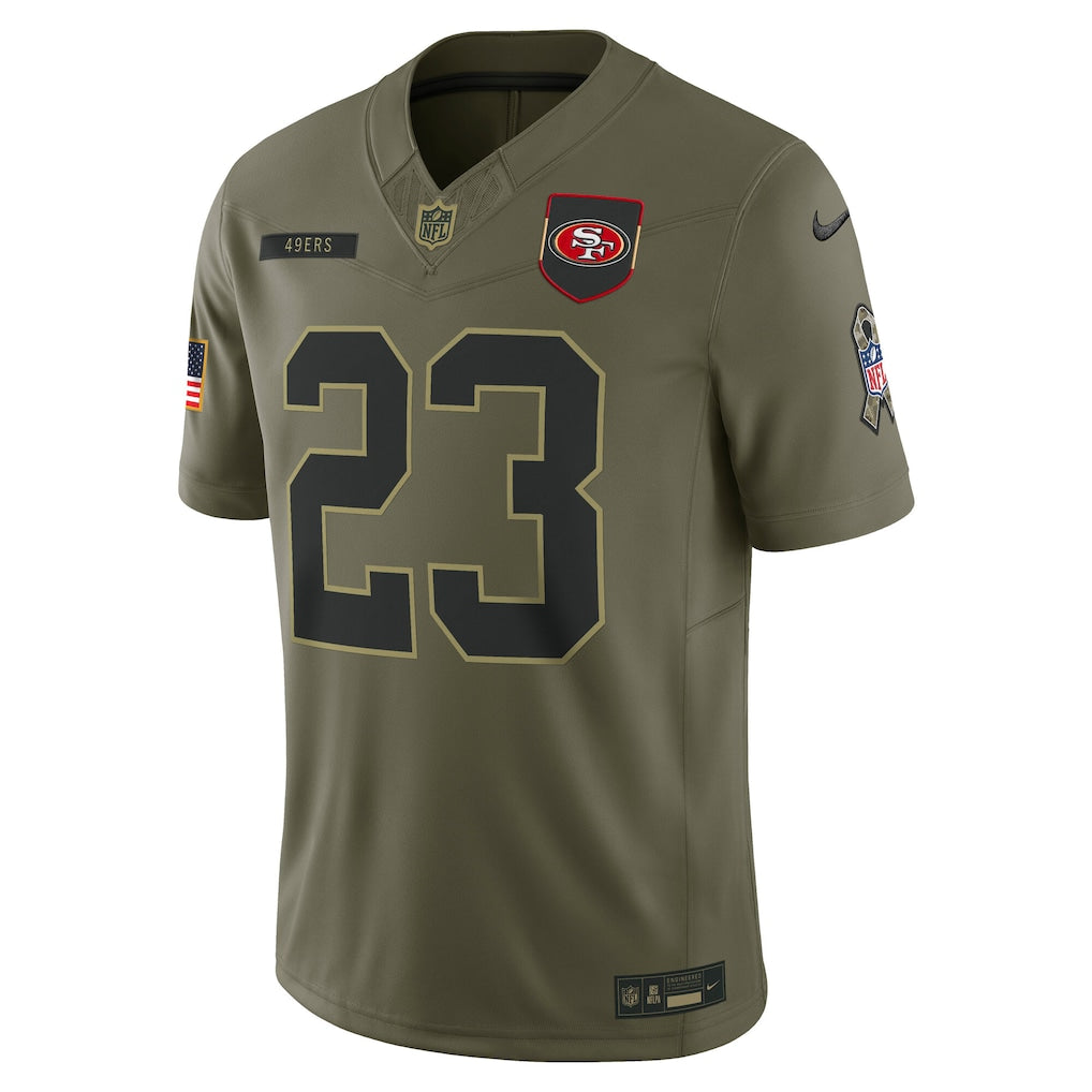 San Francisco 49ers Vapor F.U.S.E. Limited Jersey Salute To Service 2025