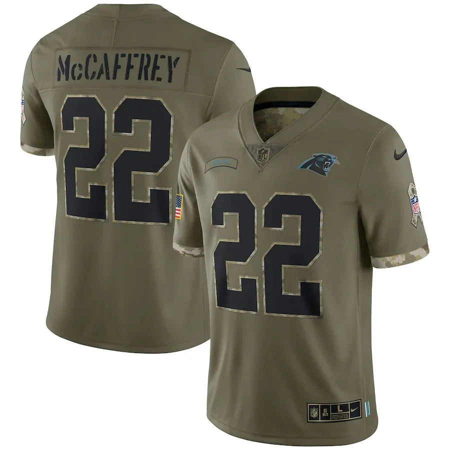 Carolina Panthers Vapor Limited Jersey Salute To Service 2022