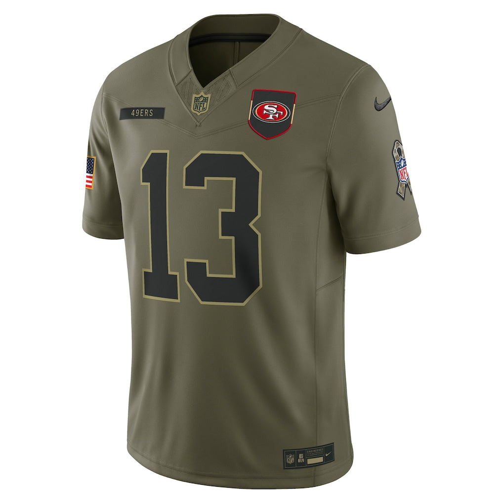 San Francisco 49ers Vapor F.U.S.E. Limited Jersey Salute To Service 2025