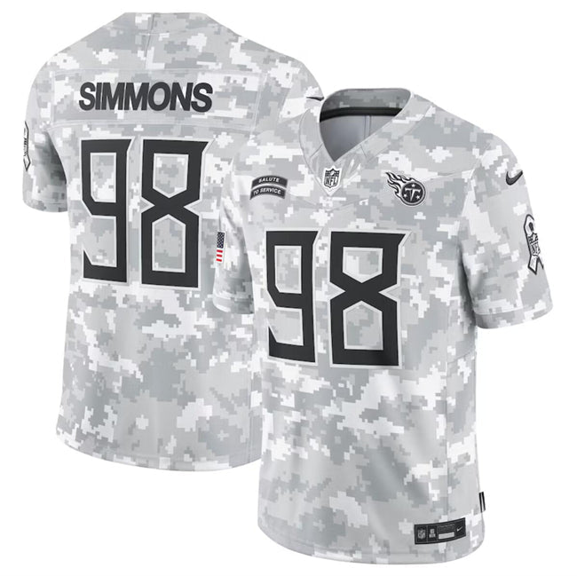 Tennessee Titans Vapor F.U.S.E. Limited Jersey Salute To Service
