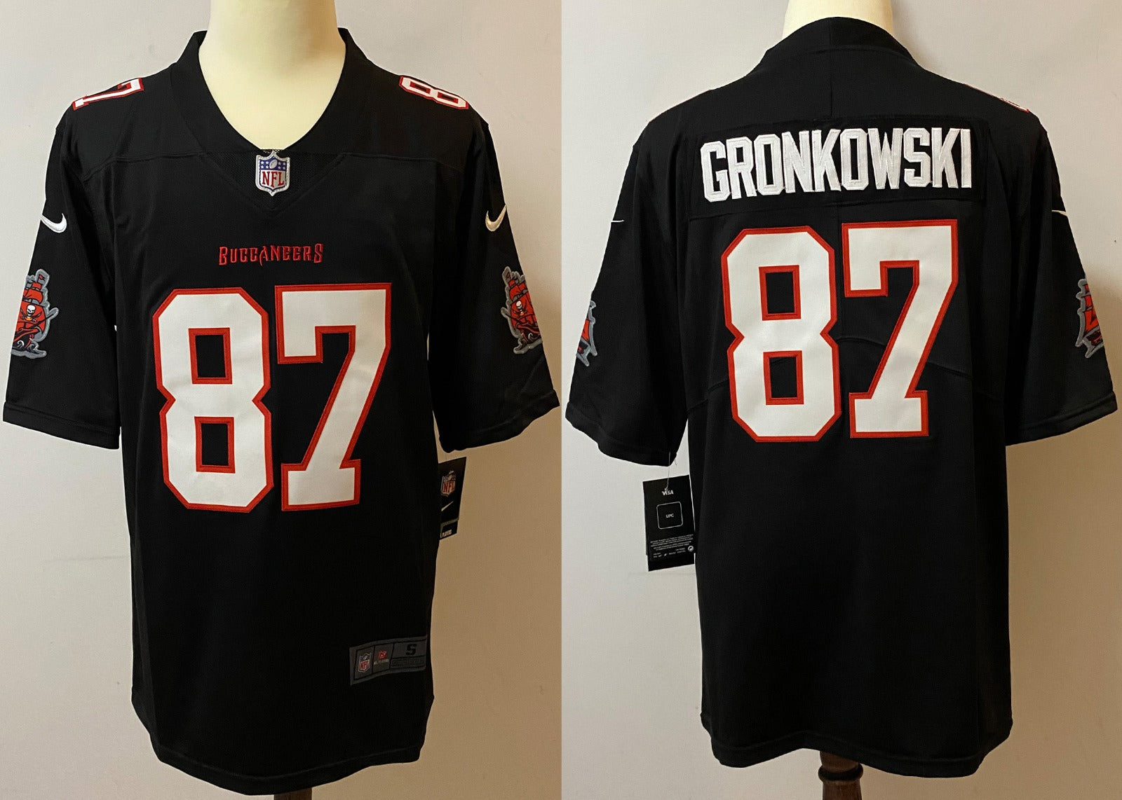 Tampa Bay Buccaneers Vapor Limited Jersey Black