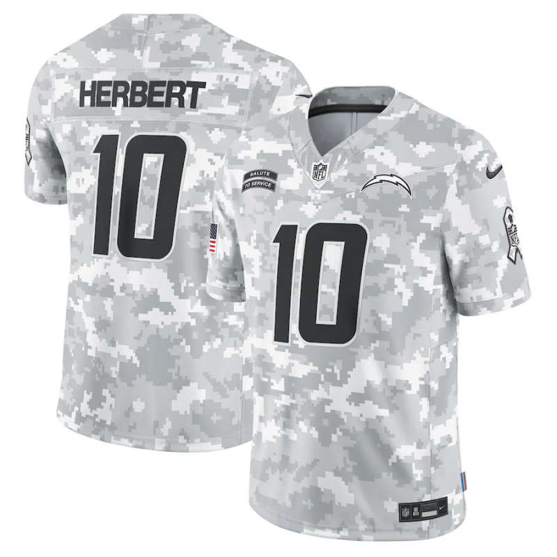 Los Angeles Chargers Vapor F.U.S.E. Limited Jersey Salute To Service 2024