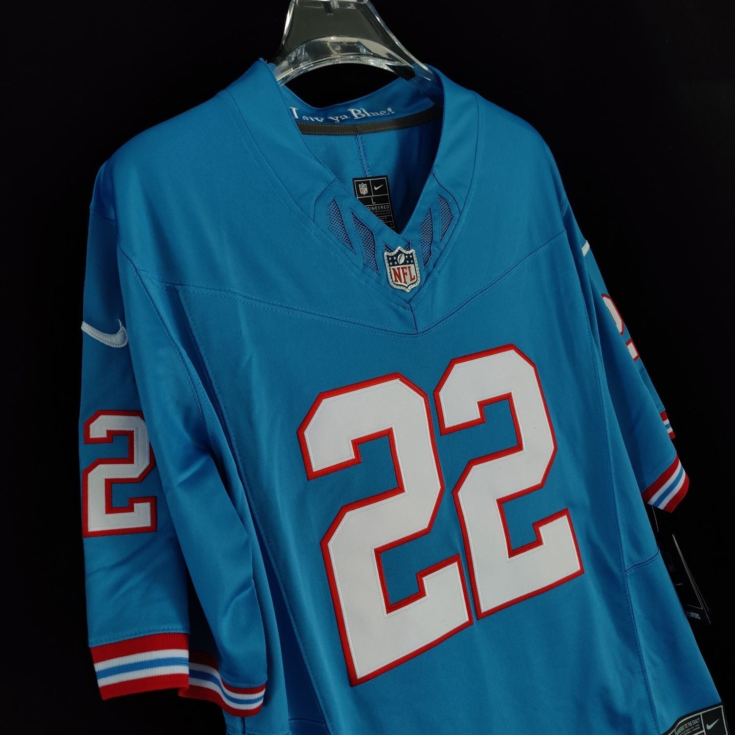 Tennessee Titans Vapor F.U.S.E. Limited Jersey Blue Claro
