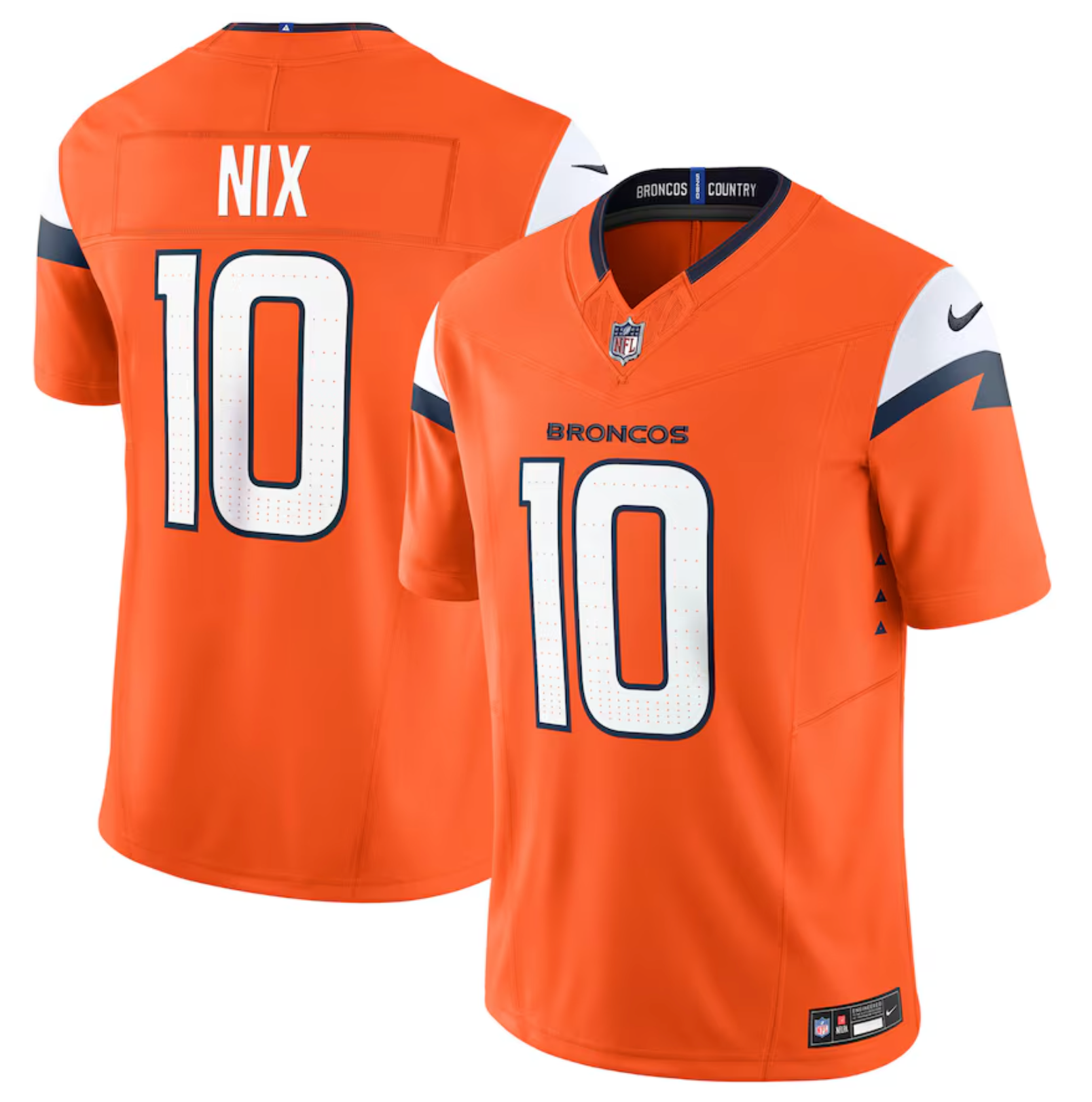 Denver Broncos Vapor F.U.S.E. Limited Orange Mile High Collection