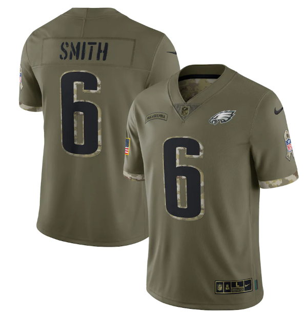 Philadelphia Eagles Vapor Limited Jersey Salute To Service 2022