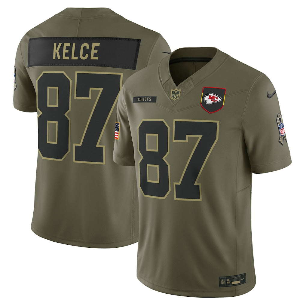 Kansas City Chiefs Vapor F.U.S.E. Limited Jersey Salute To Service 2025