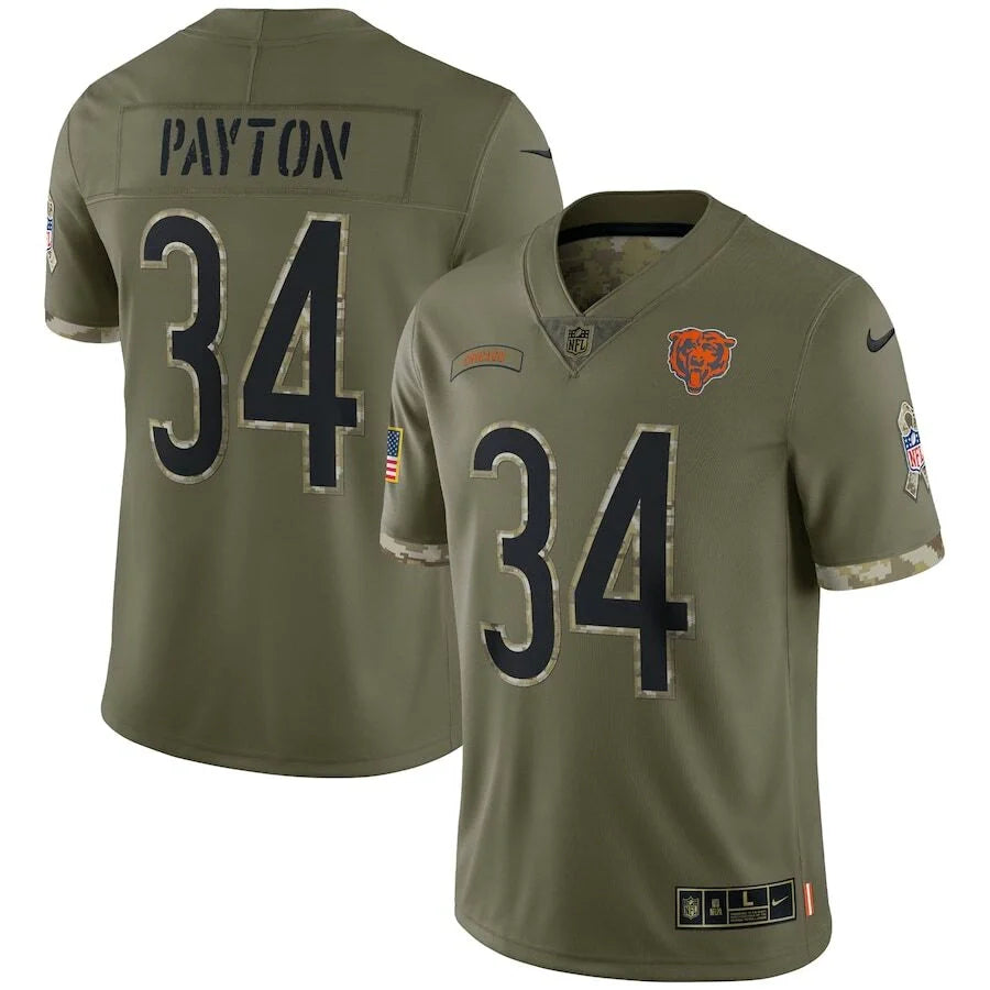 Chicago Bears Vapor Limited Jersey Salute To Service 2022