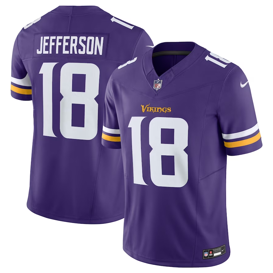 Minnesota Vikings Vapor F.U.S.E. Limited Jersey Purple